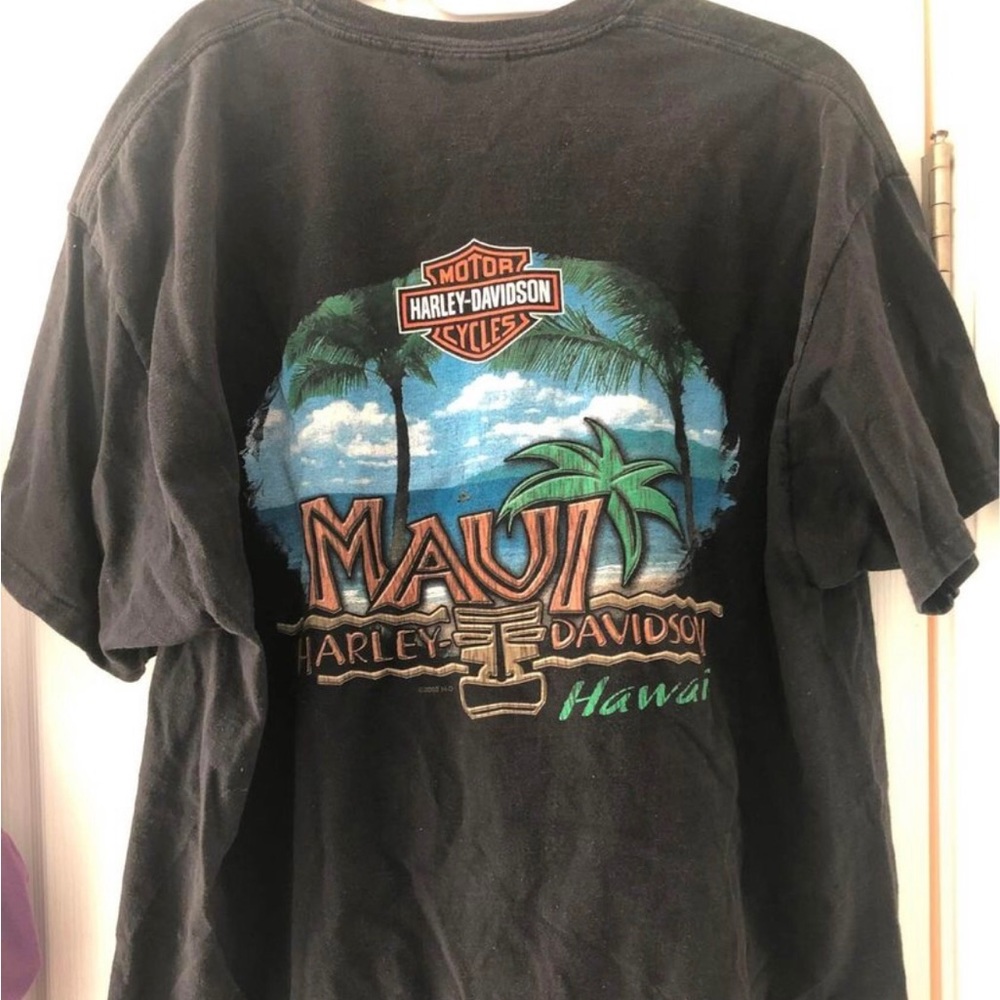 Harley Davidson Maui Hawaii T Shirt